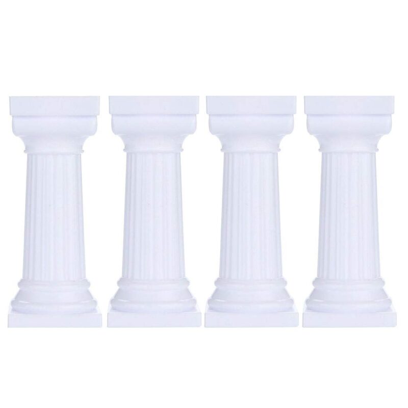 4pcs Cake Pillar