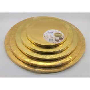 Drumboards Round Gold - 10in