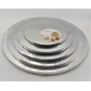 Drumboards Round Silver - 10in