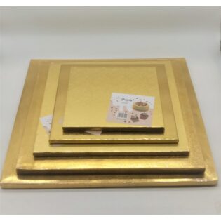Drumboard Square Gold - 14in