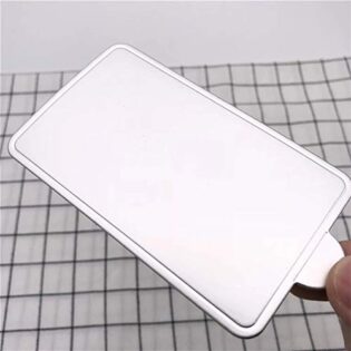Pastry Base Rectangle Silver (pack of 100pcs)