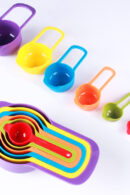 6pc Measuring Cup Mix Color