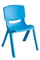 Kids Plastic Chair (Mix Color)