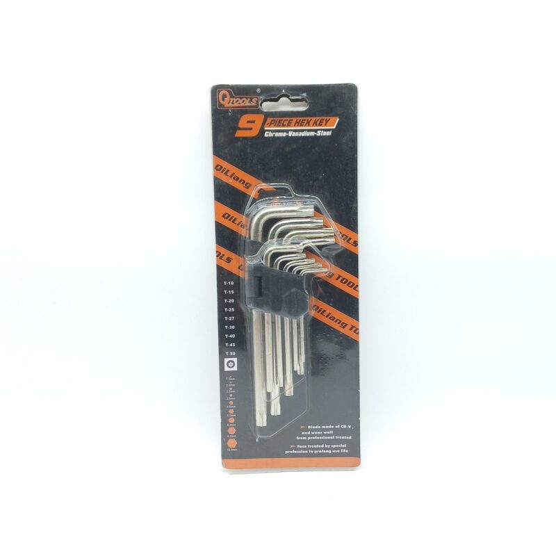 9pc Allen Key Set