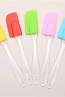 Silicone Spatula Plastic Handle Small