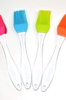 Silicone Brush Plastic Handle Small