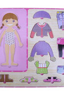 Wooden Dress Up Girl
