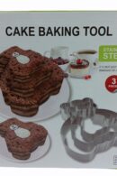 3pcs Cake Ring Teddy (TM-26)