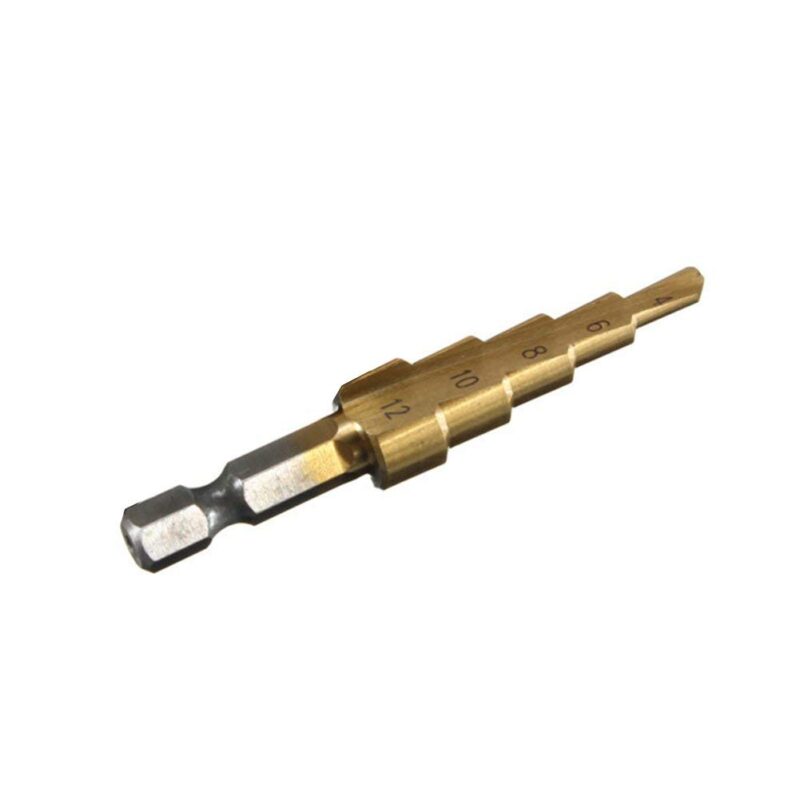Step Drill Set 4mm-12mm