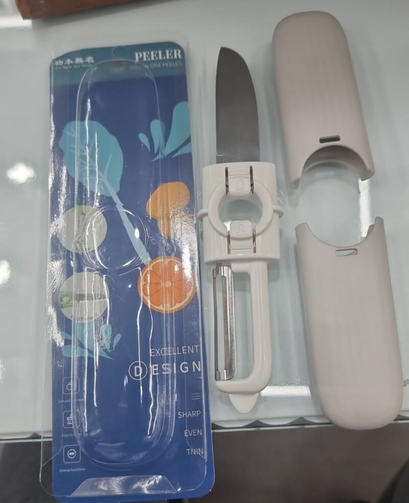 2-in-1 Peeler+Knife 2 Sided (KI-47)