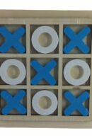 Wooden Tic Tac Toe Small 14cm * 14cm (T-98)